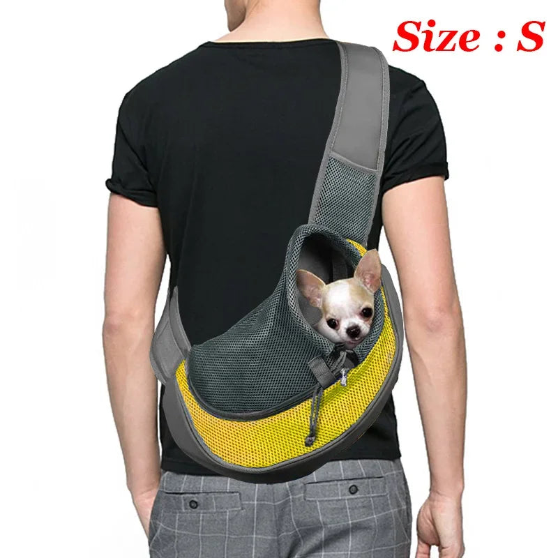 Mochila para passeio de animais pequenos. Cão e Gato.