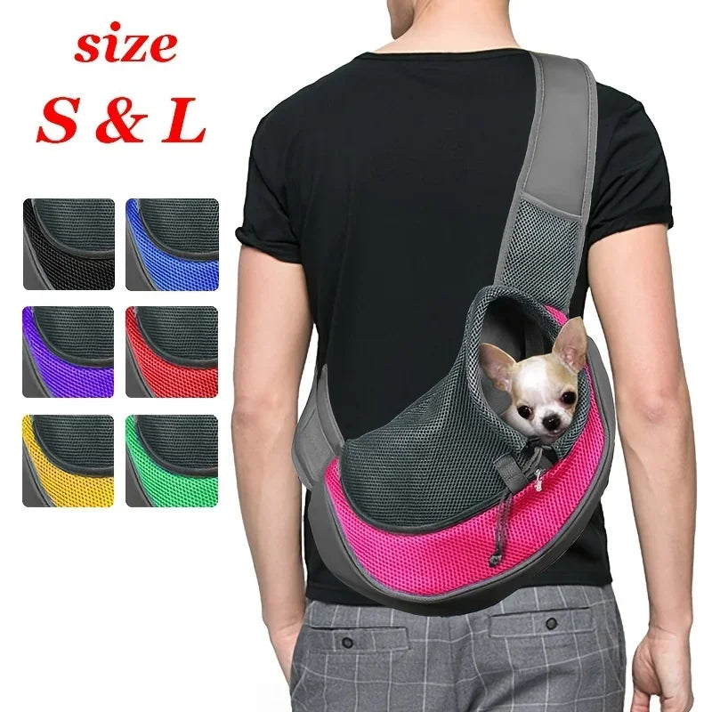 Mochila para passeio de animais pequenos. Cão e Gato.