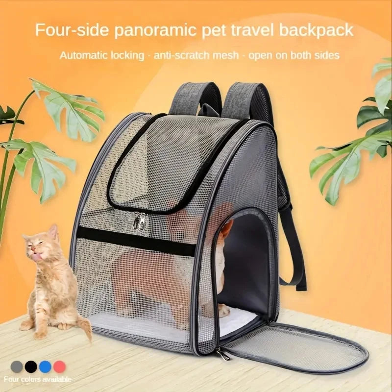 Bolsa de viagem para cães e gatos.