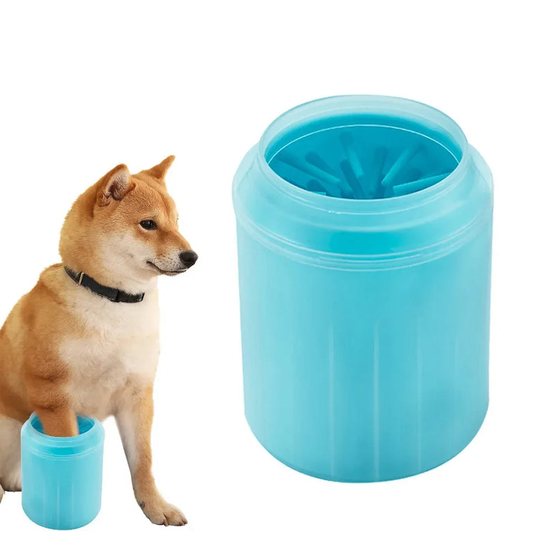 Limpador de pata de silicone para cão e gato!!!