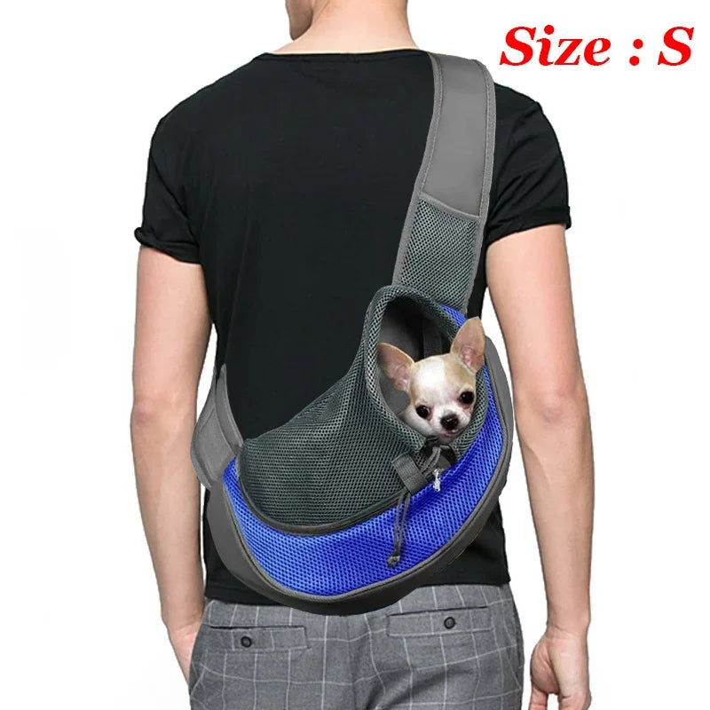 Mochila para passeio de animais pequenos. Cão e Gato.