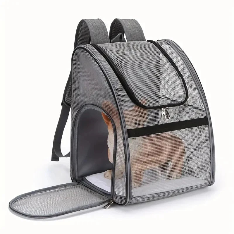 Bolsa de viagem para cães e gatos.