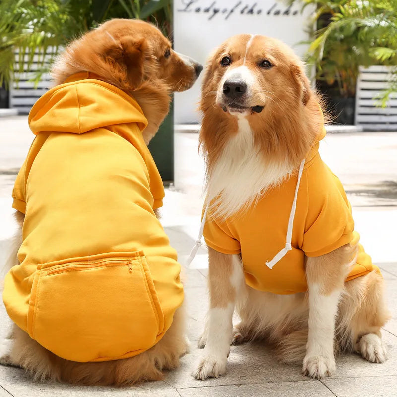 Moletom de lã para cães grandes. (primavera e outono)