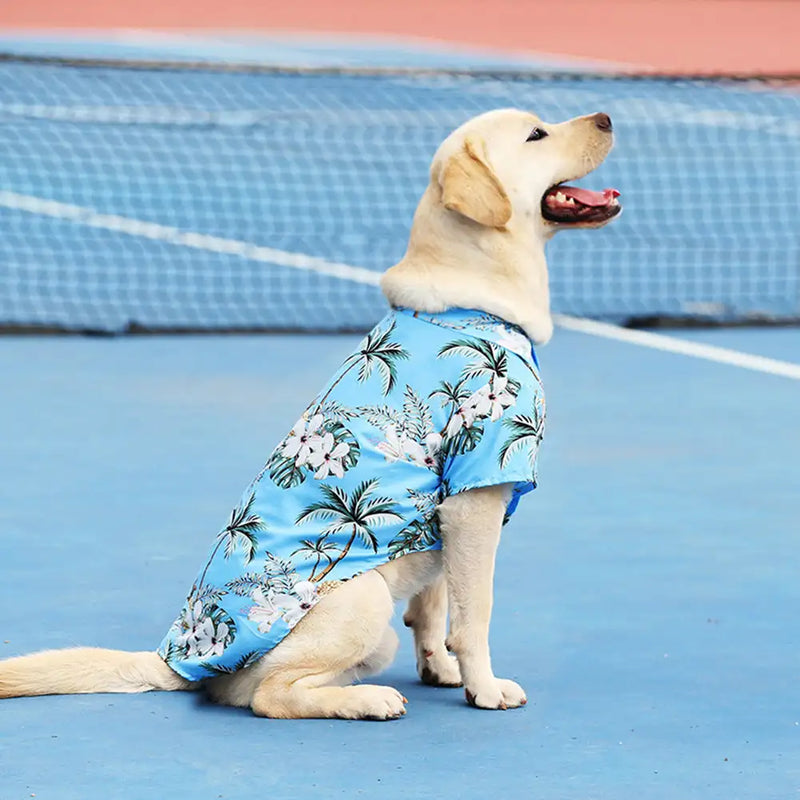 Camisa Animal. Estilo Havaí. Para Cães.