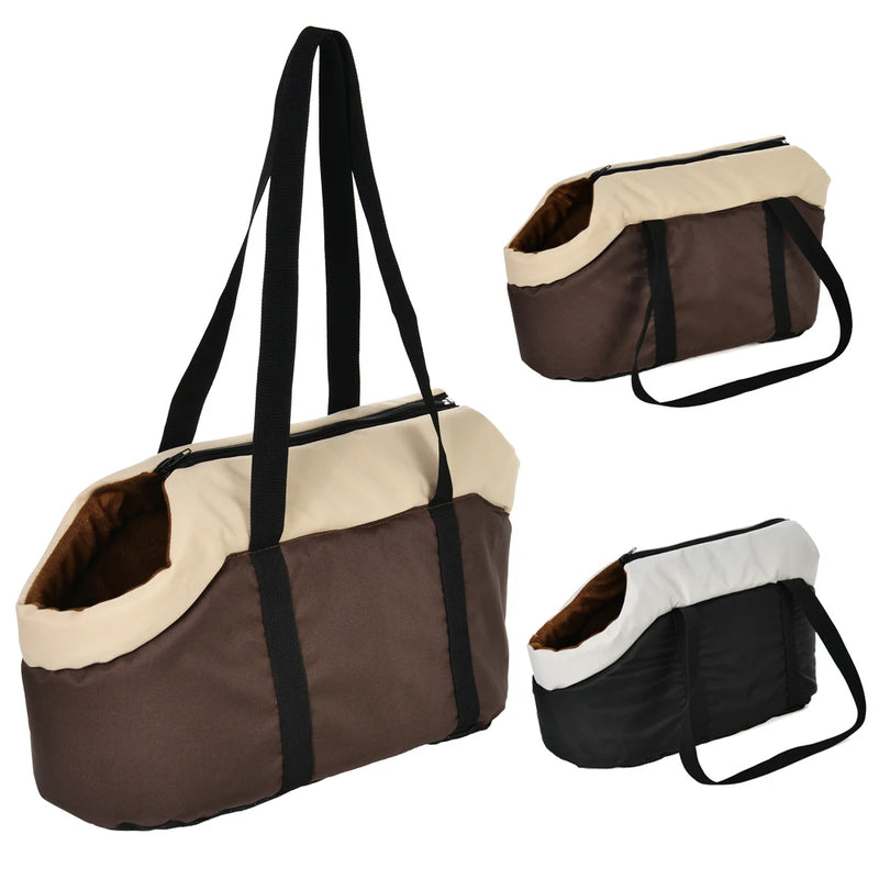 Portátil Dog Shoulder Bag,. Para cães pequenos e gatos