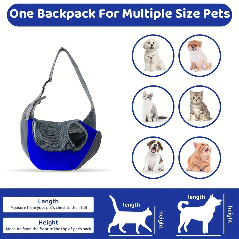 Mochila para passeio de animais pequenos. Cão e Gato.