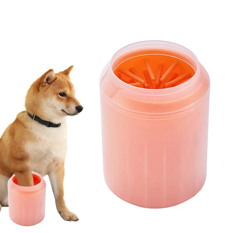 Limpador de pata de silicone para cão e gato!!!