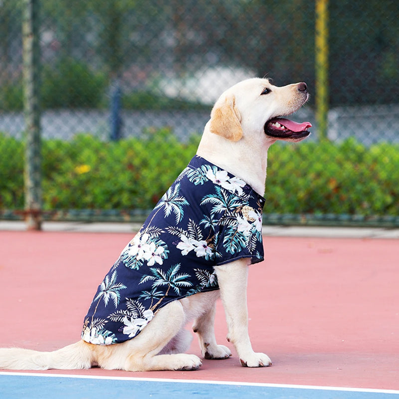 Camisa Animal. Estilo Havaí. Para Cães.