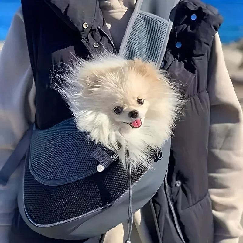 Mochila para passeio de animais pequenos. Cão e Gato.