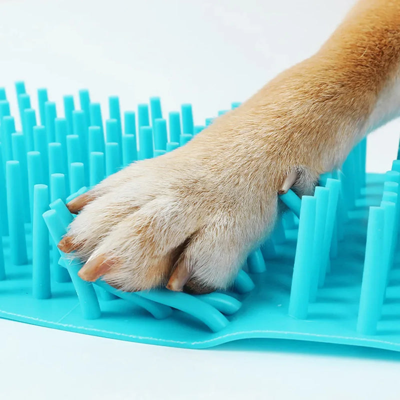 Limpador de pata de silicone para cão e gato!!!