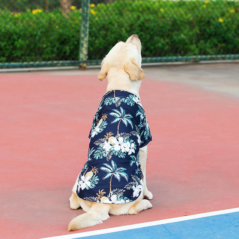 Camisa Animal. Estilo Havaí. Para Cães.